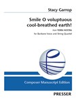 Smile O voluptuous cool-breathed earth! from "Terra Nostra"