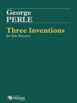 Three Inventions For Solo Bassoon