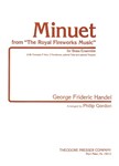 Minuet  From Royal Fireworks Music