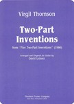 Two-Part Inventions, From "Five Two-Part Inventions" (1946) Arranged for Guitar