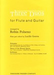 Three Duos For Flute and Guitar