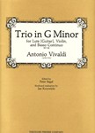 Trio In G Minor For Lute (Guitar), Violin, and Basso Continuo