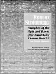 Strophes Of The Night and Dawn, After Baudelaire (Chamber Music Xi) For Brass Quintet