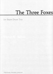 The Three Foxes For Snare Drum Trio
