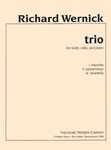 Trio For Violin, Cello, and Piano