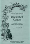 Pachebel Canon for Soprano (Descant) or Tenor Recorder and Piano