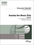 Sonata For Brass Trio (1615)