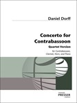 Concerto for Contrabassoon quartet version, score and parts