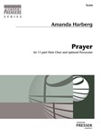 Prayer for 11-part Flute Choir and optional Percussion