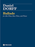 Ballade Alto Flute, Bass Flute, Piano