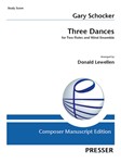 Three Dances for Two Flutes and Wind Ensemble