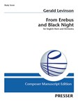 From Erebus and Black Night for English Horn and Orchestra