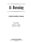 At Dawning (I Love You, A L'Aurorr)