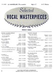 La Mandoline For Voice and Piano