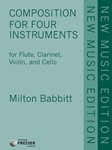 Composition for Four Instruments (Flute, Violin, Clarinet, Cello)