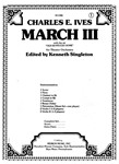 March Iii With The Air "Old Kentucky Home" for Theater Orchestra