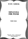 Sonatina for Piano
