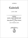 Three Four-part Ricercari