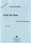 Presser Debussy   Clair De Lune "original Edition" - Piano Solo Sheet