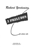 3 Preludes For Piano Solo