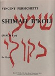 Shimah B'Koli Psalm 130: for Organ
