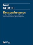 Remembrances For Flute (Alto, Soprano, and Piccolo) and Synthesized and Processed Sound