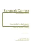 Sonata Da Camera For Violoncello and Contrabass