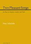 Two Pleasant Songs For Flute( Or Soprano Vocalise) and Piano