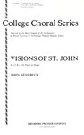 Visions Of St. John Satb, With Piano Or Organ