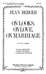 On Marriage S.A.T.B., A Cappella