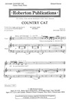 COUNTRY CAT for unison voices and piano