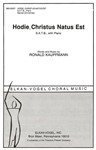 Hodie, Christus Natus Est S.A.T.B., With Piano
