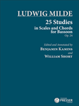 25 Studies in Scales and Chords for Bassoon Op. 24 Bassoon