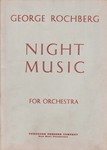 Night Music For Orchestra - Study Score
