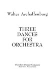 Three Dances for Orchestra Study Score