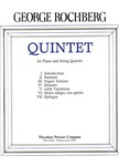 Quintet For Piano and String Quartet (Full Score)
