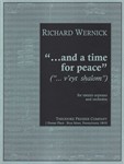 ... and A Time for Peace ("... V'Eyt Shalom") - for Mezzo Soprano and Orchestra - Score