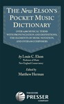 New Elson's Pocket Music Dictionary