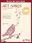 Art Songs For School & Studio  1st Yr