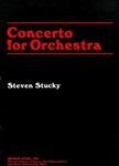 Concerto for Orchestra Conductor's Score - Fascile Of The Composer's Manuscript