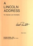 A Lincoln Address For Narrator and Orchestra