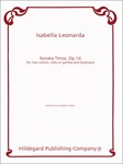 Sonata Terza Op. 16