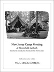 New Jersey Campmeeting - A  Bloomfield Sabbath