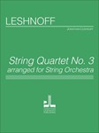 String Quartet No. 3 String Orchestra Version