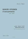Douze Etudes D'Interpretation 1Er Livre (I A Vi)