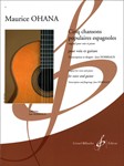 Cinq Chansons Populaires Espagnoles for voice and guitar - high voice and low voice