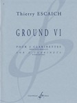 Ground VI For 2 Clarinets