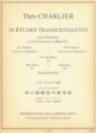 36 Etudes Transcendantes Trumpet