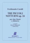 Tre Piccoli Notturni Op.24 Per Due Flauti E Chitarra