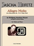 Allegro Molto From String Quartet No. 19 In C Major, K465